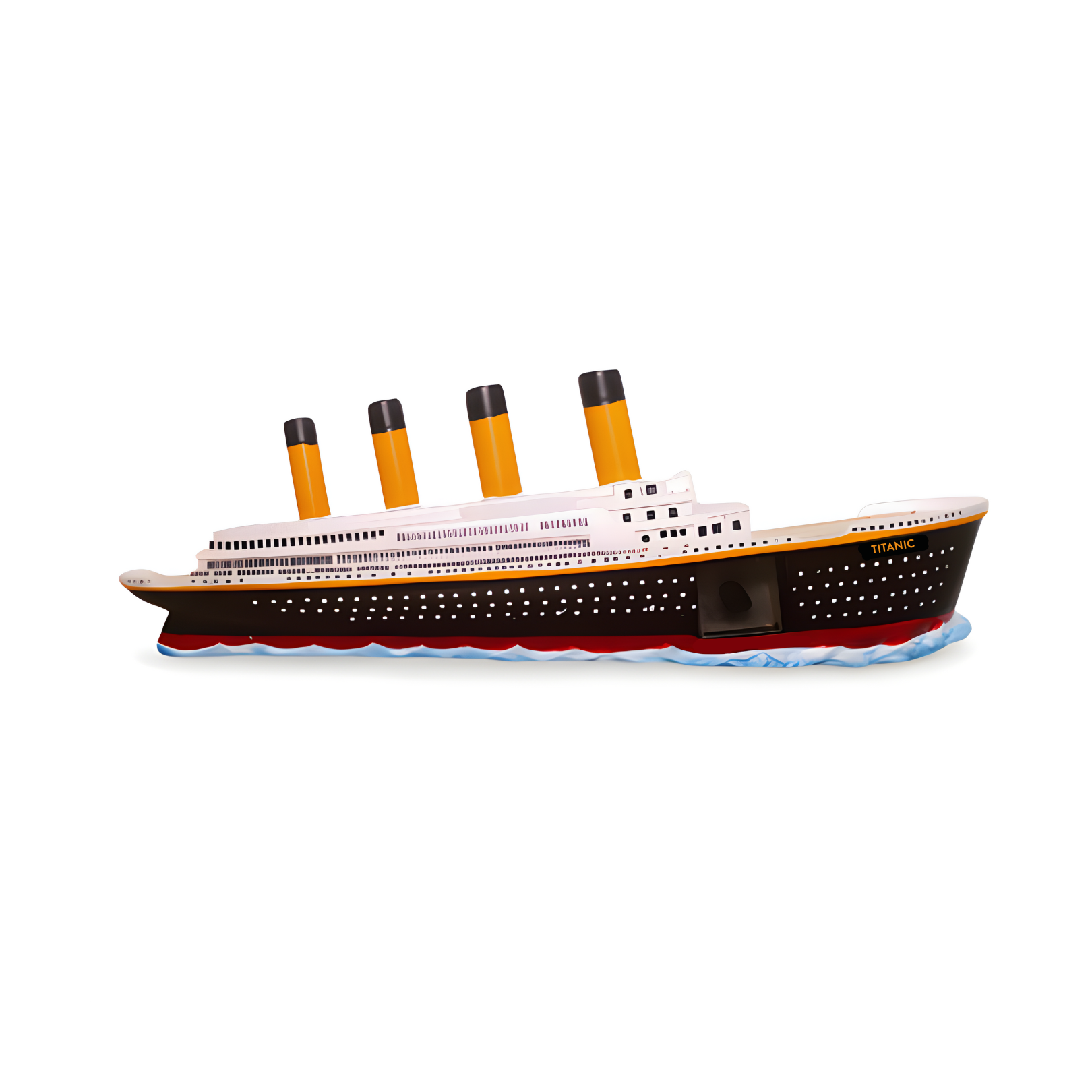 Titanic 3D Ship with Authentic Coal
