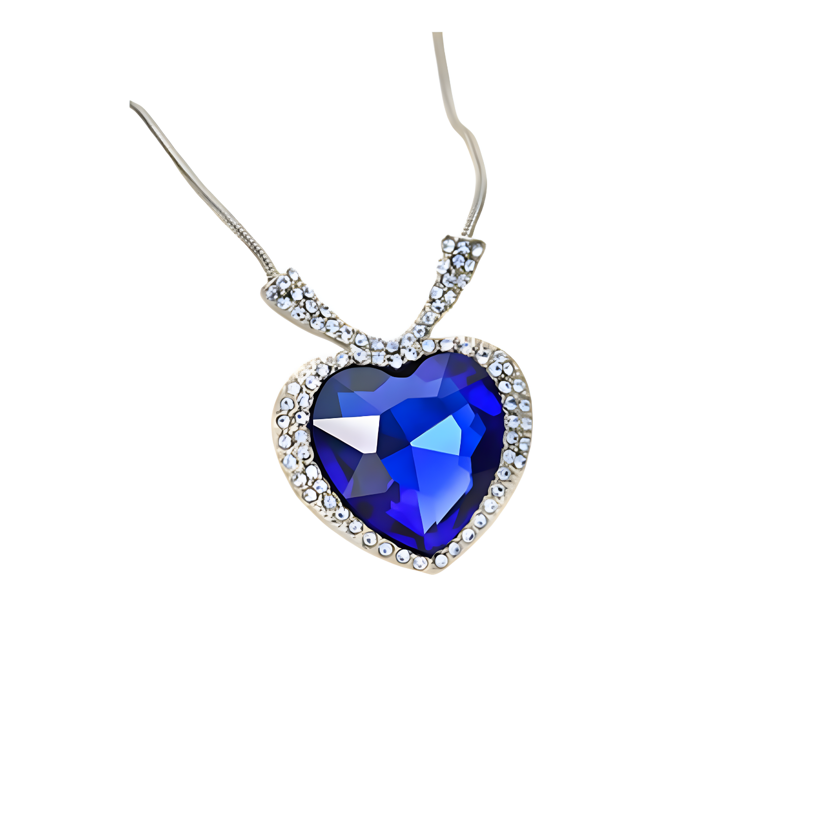 Legendary Blue Heart Necklace