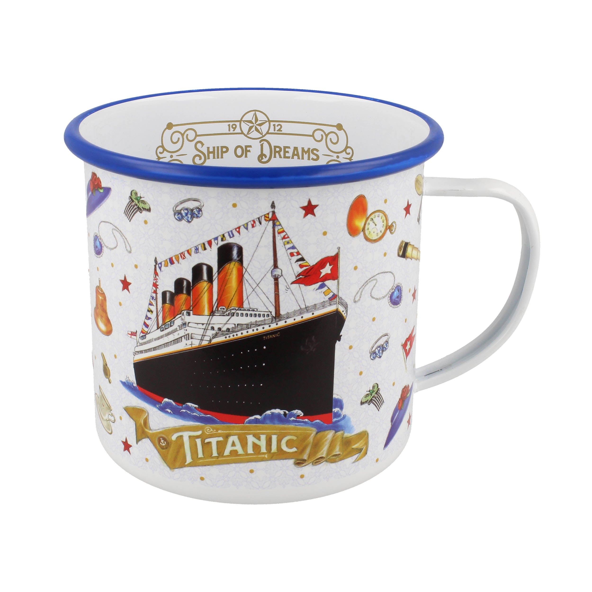 Titanic Ship of Dreams - Enamel Mug