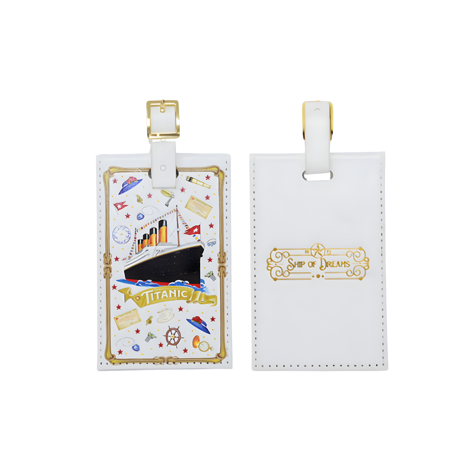 Ship of Dreams Adventure Luggage Tag