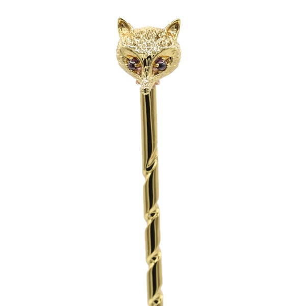 Foxhead Hairpin - Gold Plating