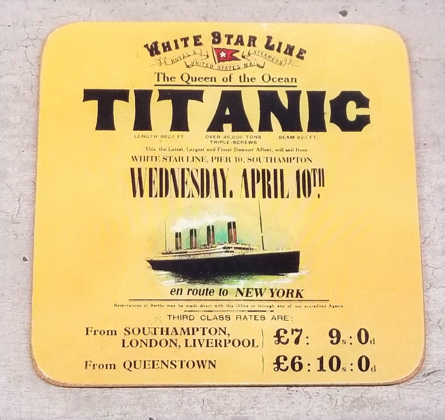 Third Class Rates Coaster