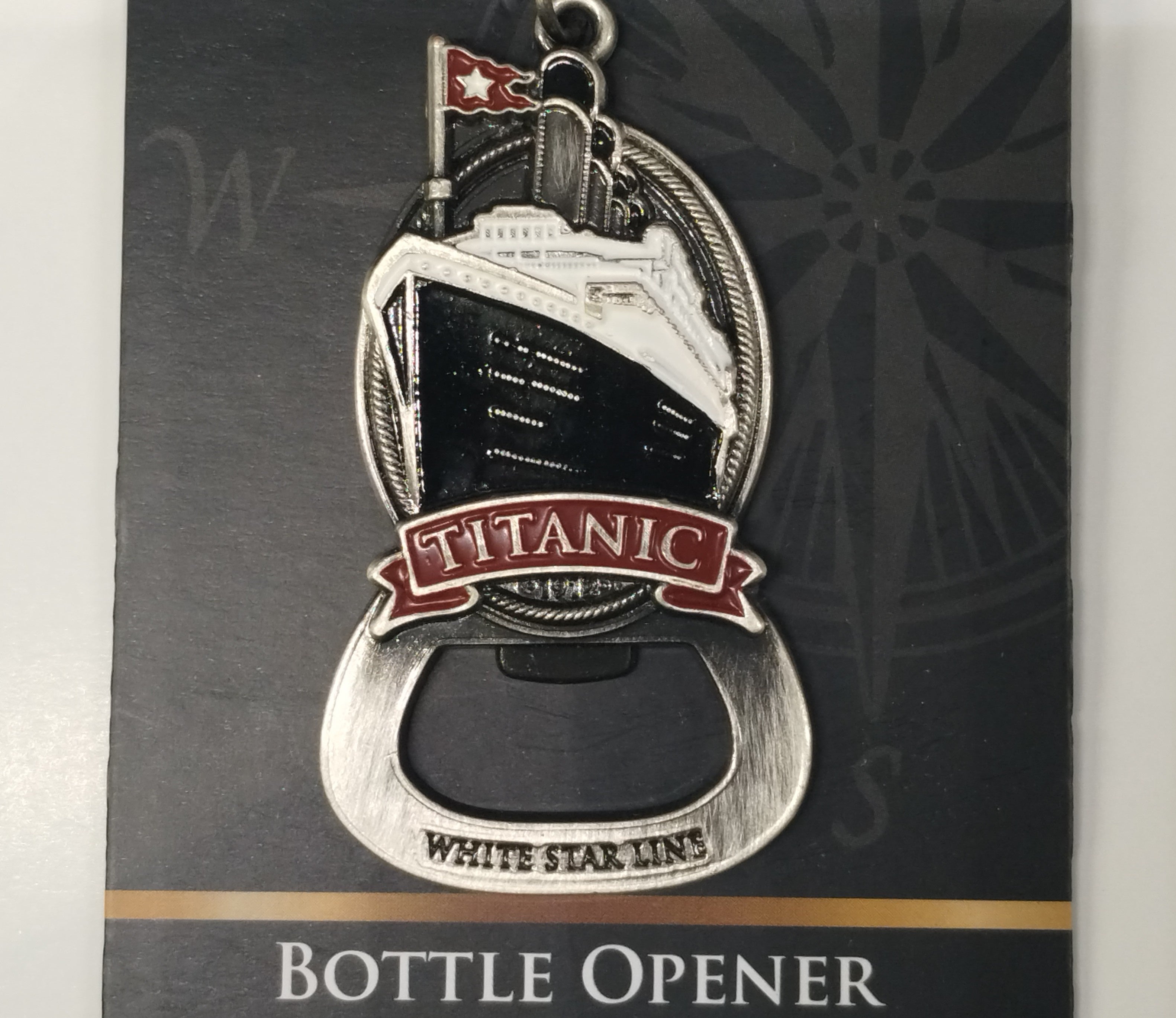 Titanic Bottle Opener Keyring
