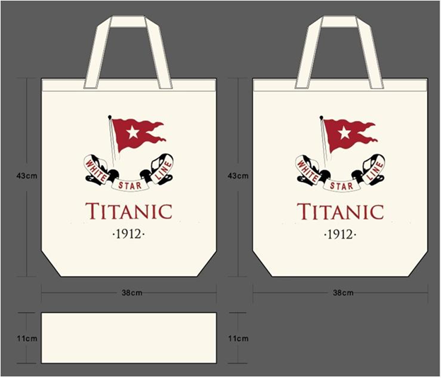 White Star Line Canvas Tote Bag