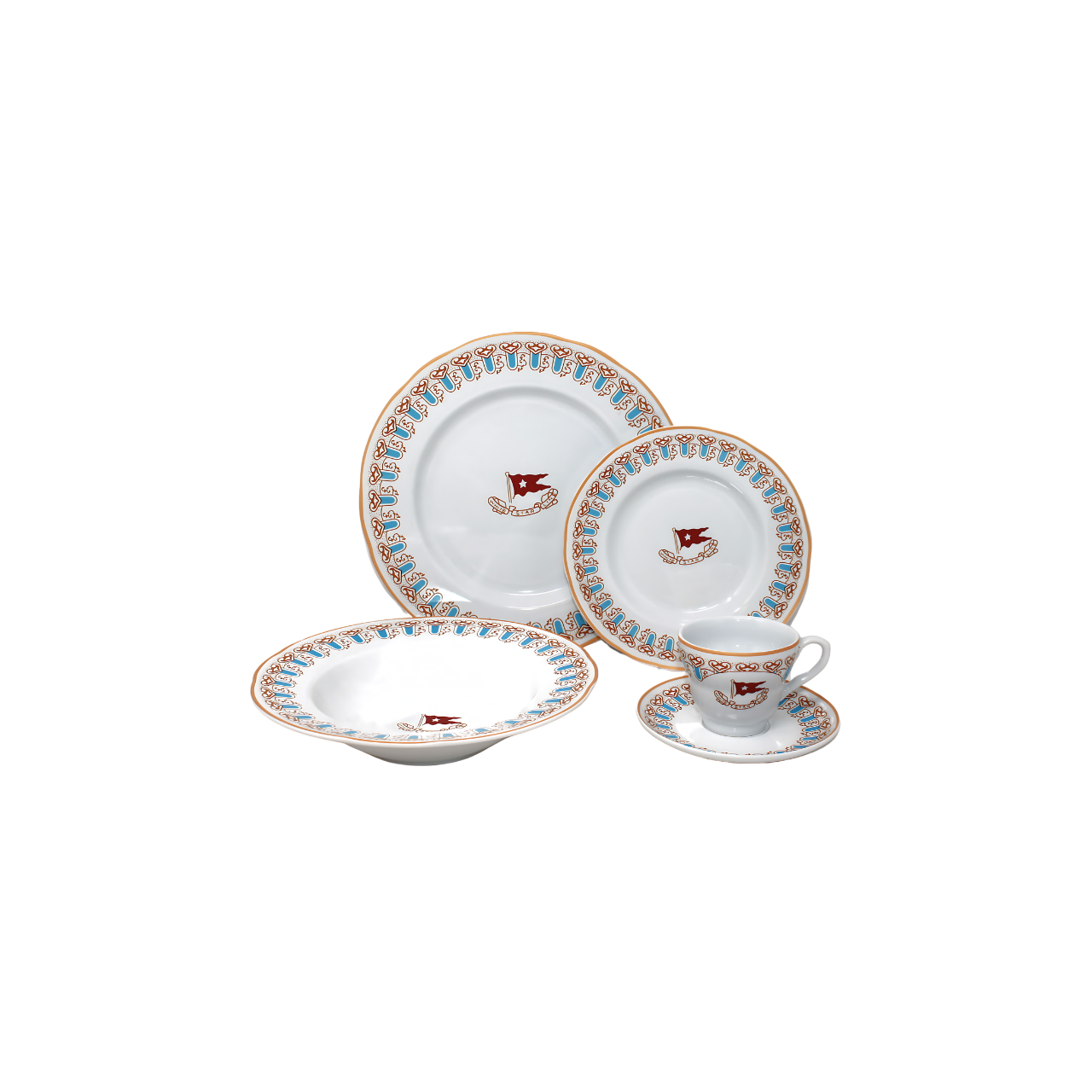 Replica Wisteria China Set, 4-piece