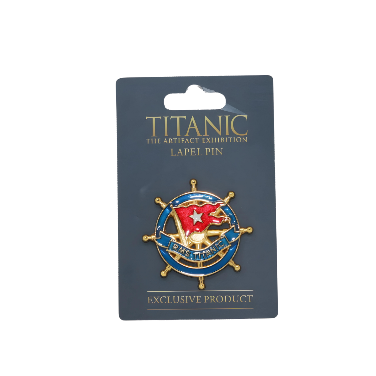 Captain's Wheel Lapel Pin