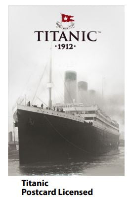 Titanic in Time Postcard